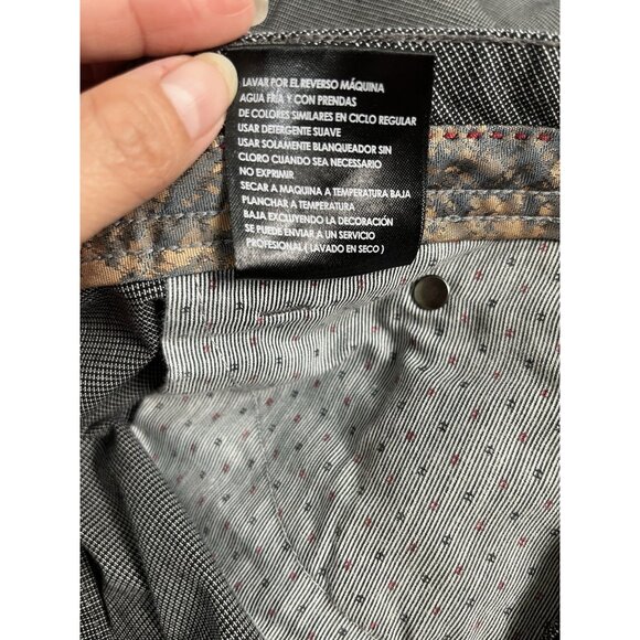 English Laundry Brixton Pants Men's 38x30 Straight Casual Workwear Embroidered - Picture 8 of 14